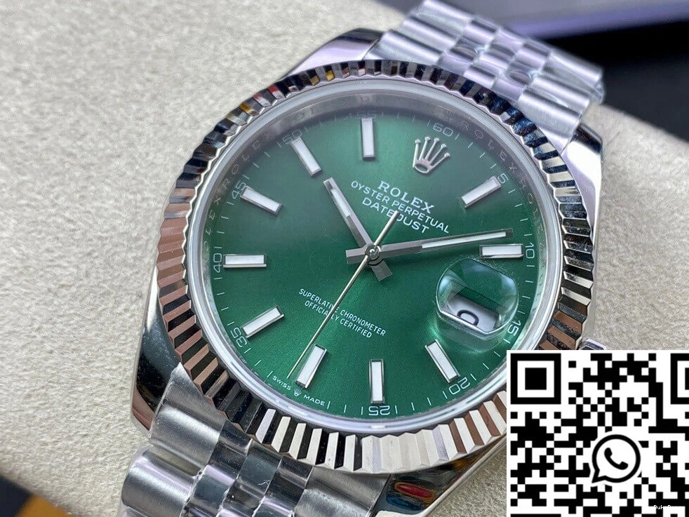 EW Dial M126334-0028 Factory Datejust Green Rolex 1013